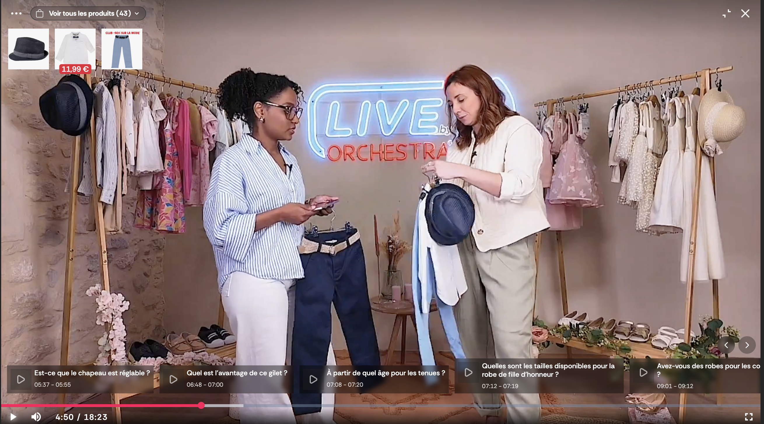 Live Shopping Orchestra
